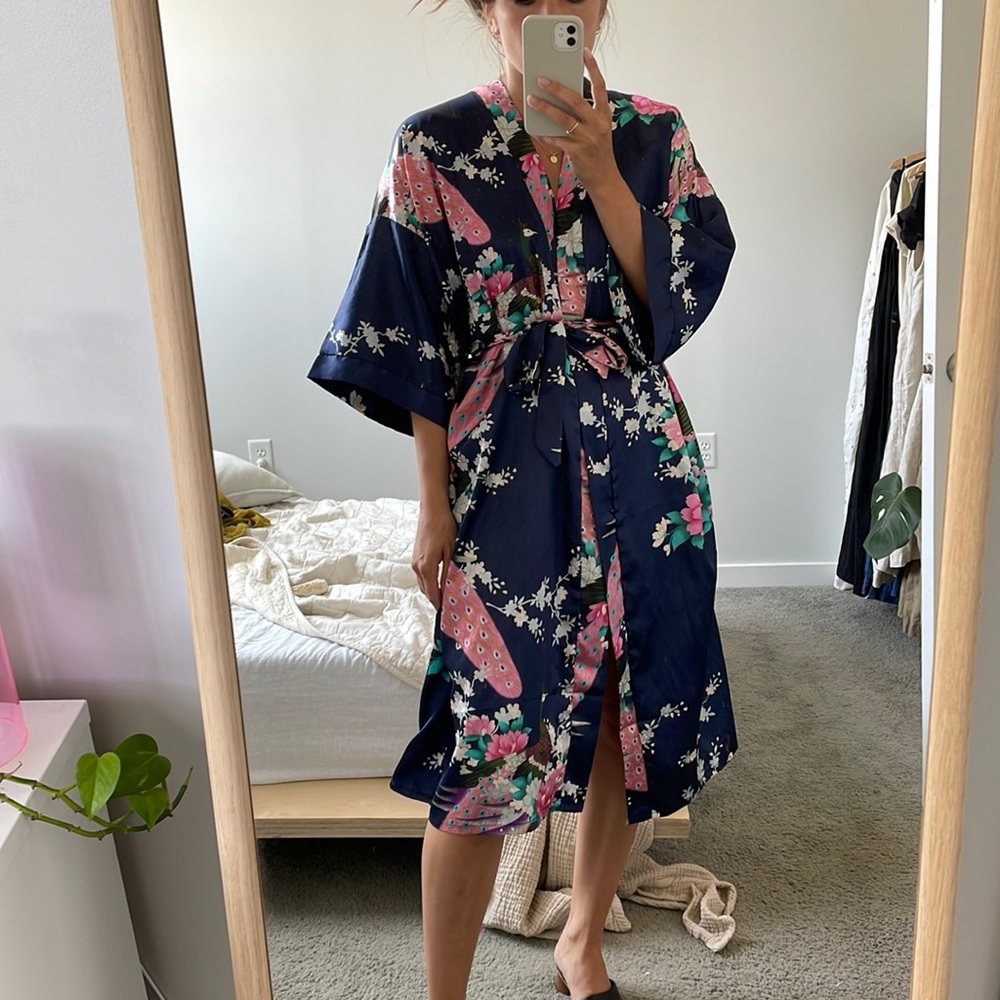 Silk Kimono Robe